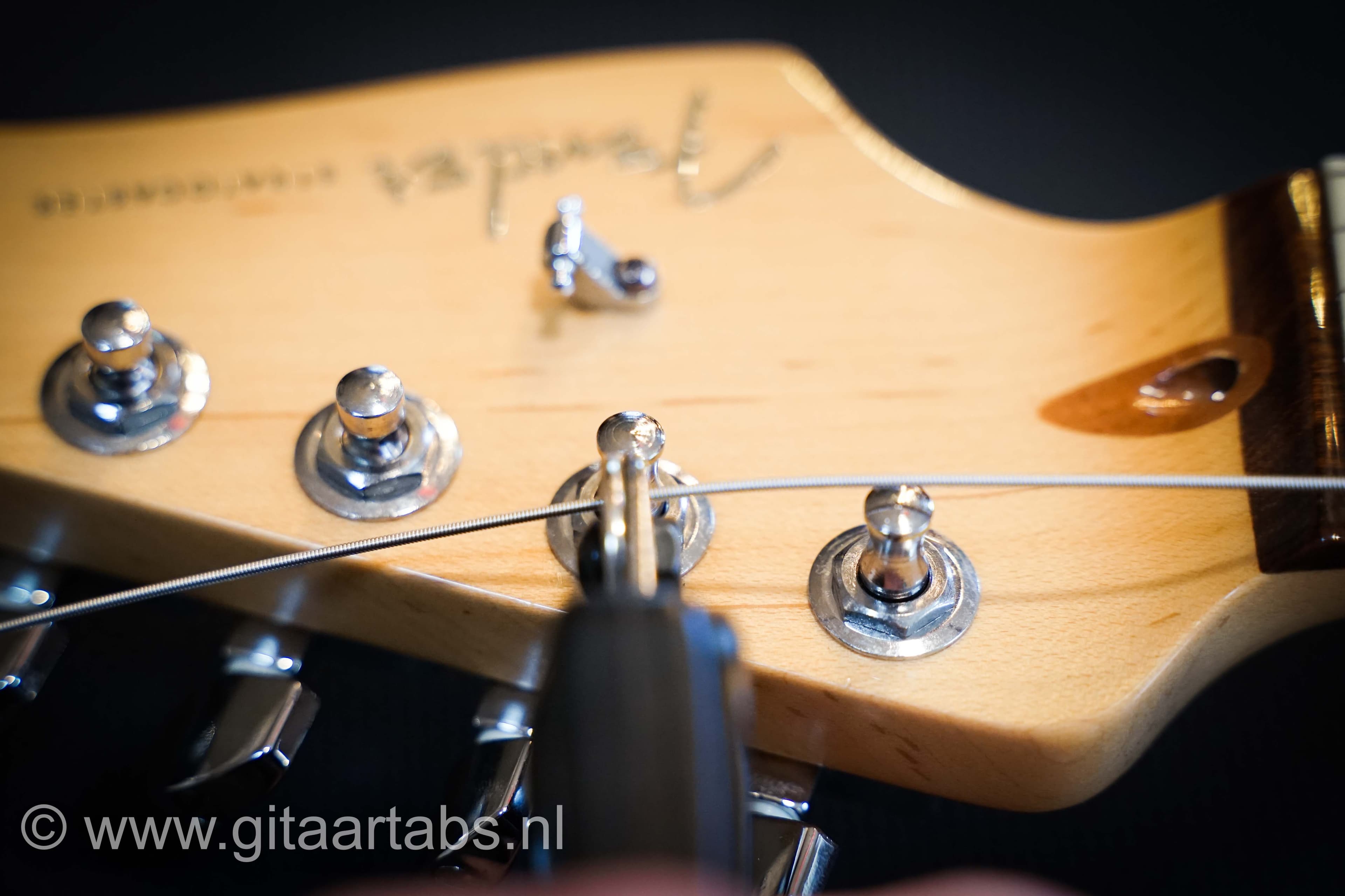 gitaar stemtechniek
