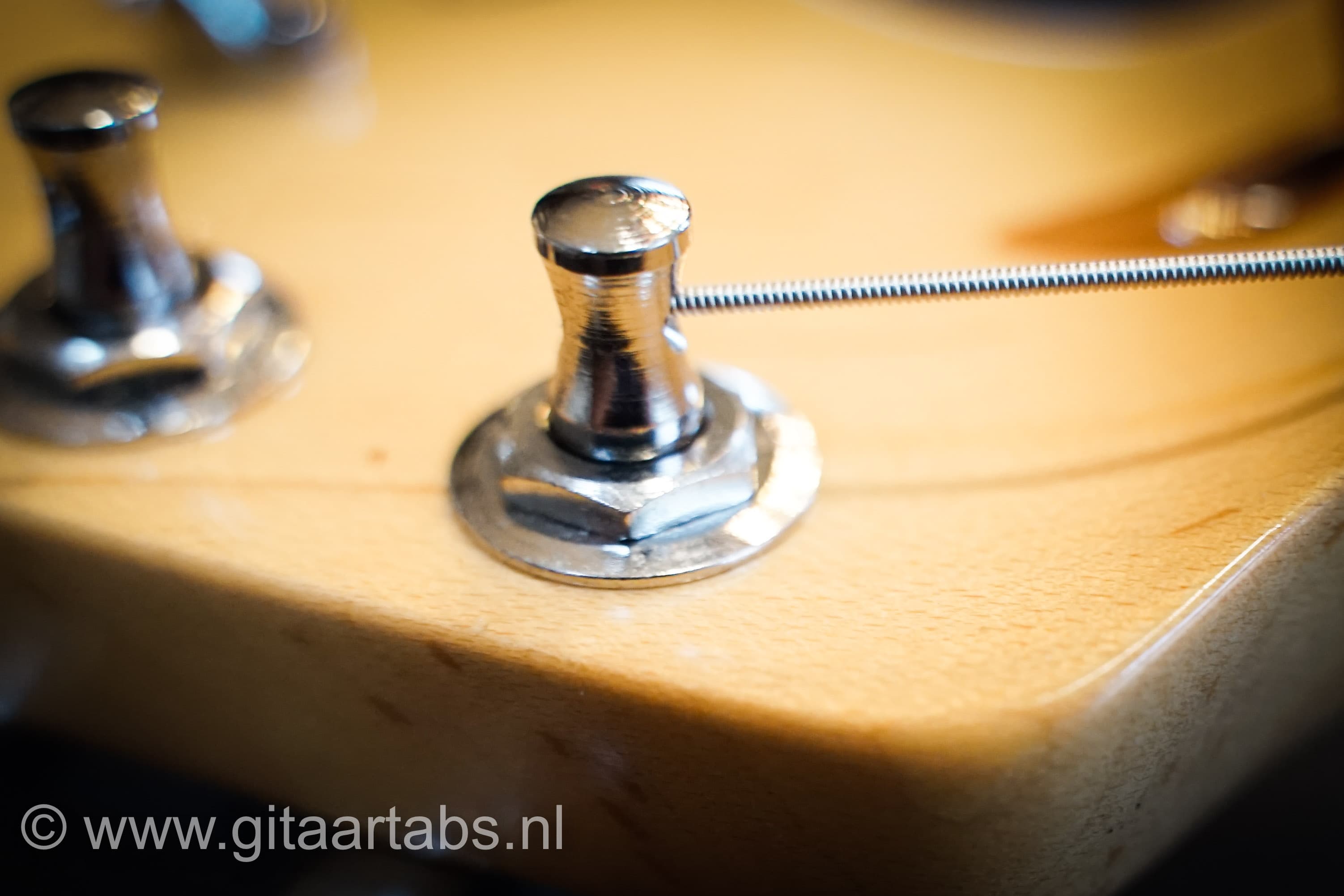elektrische gitaar stemtechniek