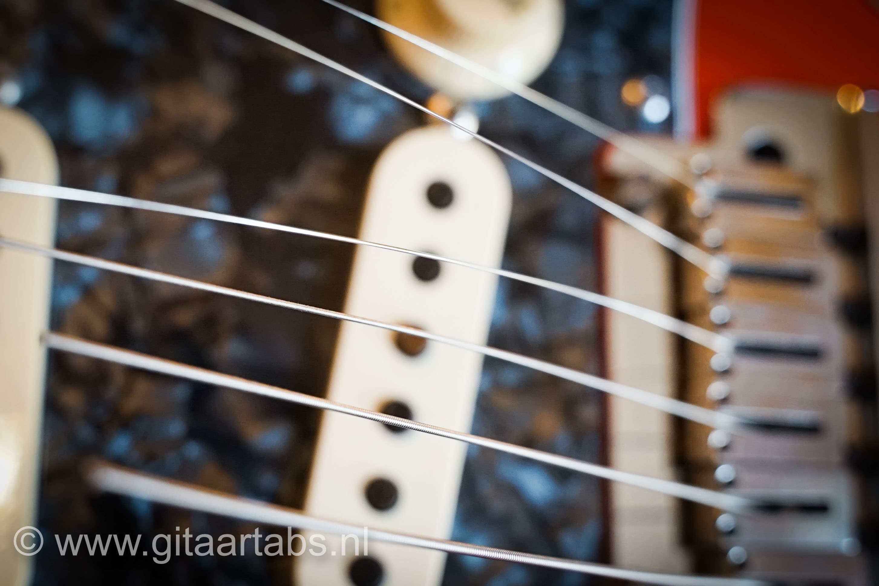 gitaar plaat snaren