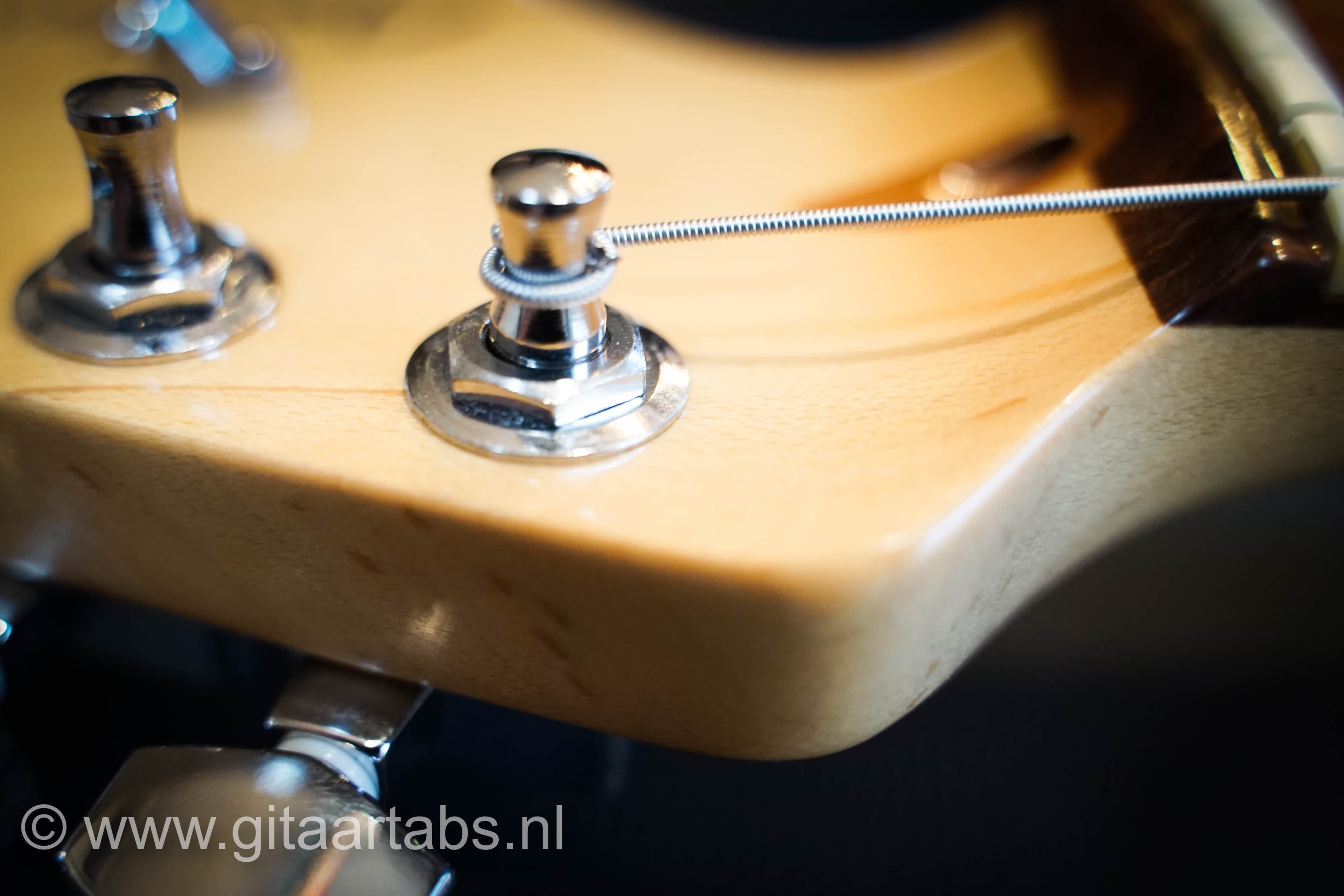 snaar bevestiging