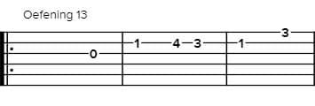 gitaar-tabs-oefening-13